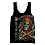 Death Skull Reaper Crossbones Gym Men's Tank Top