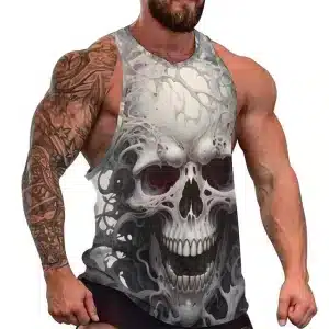 Men's Skull & Skeleton Tank Tops