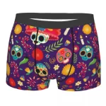 Calavera Skulls Folk Art Festive Men’s Underwear