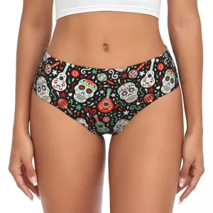 Calavera Sugar Skull Guitar Festive Icons Sexy Panties