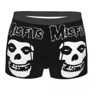 Classic Misfits Skull Rock Band Logo Men’s Underwear