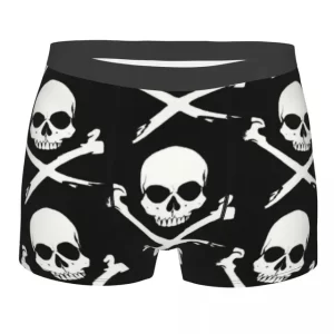 Classic Skull and Crossbones Logo Men’s Underwear