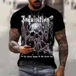 Eldritch Horror Inquisition Eye Skull Drip Men’s T-Shirt