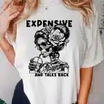 Expensive and Talks Back Skeleton Women's T-Shirt