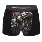 Grim Reaper Gunslinger Skull Black Men’s Underwear