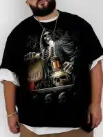 Guilty Verdict Grim Reaper Skeleton Judge Men's T-Shirt