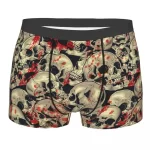 Horror Blood Splatter Skulls Men’s Underwear