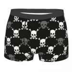 Linked Skull Crossbones Chain Horror Men’s Underwear