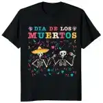 Mariachi Skeletons Dia de los Muertos Men’s T-Shirt