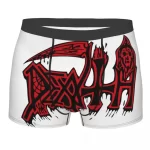 Megadeath Grim Reaper Skull Logo Men's Boxers