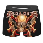 Megadeth Warrior Bloody Skull Bones Men’s Underwear