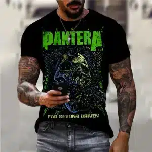 Pantera Far Beyond Driven Skull Badass Men’s T-Shirt