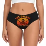 Retro "The Goonies" Sunset Emblem Black Panties