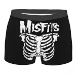 Rock Band The Misfits Ribcage Skeleton Men's Boxers