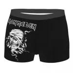 Skeleton Mummy Horror Iron Maiden Men’s Underwear