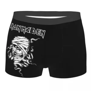 Skeleton Mummy Horror Iron Maiden Men’s Underwear