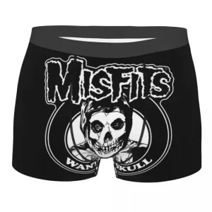 The Misfits Band Skull Punk Logo Men's Boxers