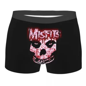 The Misfits Blood Splatter Skull Horror Men’s Underwear