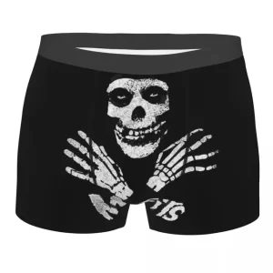 The Misfits Grasping Skeleton Hands Male Boxer Briefs