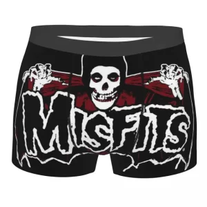 The Misfits Skull Dracula Horror Men’s Underwear