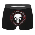 The Punisher God Will Judge Skull Men’s Underwear