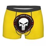 The Punisher God Will Judge Skull Men’s Underwear