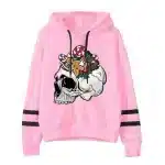 Christmas Festive Skull Sugar Candy Women's Hoodie