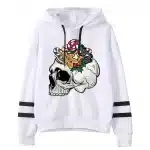 Christmas Festive Skull Sugar Candy Women's Hoodie
