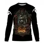 Dark Angel Metal Jack Skeleton Men’s Long Sleeve T-Shirt