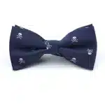 Gothic Skull and Crossbones Pattern Men's Bow Tie