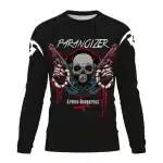 Paranoizer Armed Skull Guns Dope Men’s Long Sleeve T-Shirt