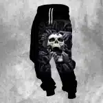 Gothic Grasping Shadow Skull Hands Men's Joggers