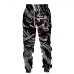 Scary Tribal Skull Warrior Graphic Horror Men’s Joggers