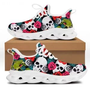 Low Top Skull Sneakers